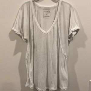 White Free People Top
